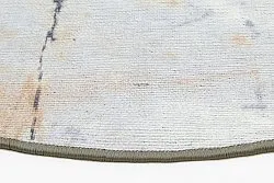 Rundt tæppe - Melazzo (grå/multi)