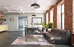 Wilton-tæppe - Loures (lilla)