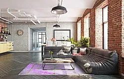 Wilton-tæppe - Almada (lilla)