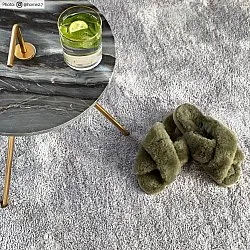 Ryatæpper - Lucknow (grå)