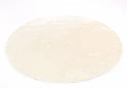 Runde tæpper - Lucknow (creme-hvid)