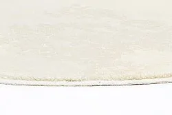 Runde tæpper - Lucknow (creme-hvid)