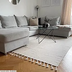 Uldtæppe - Malana (beige)