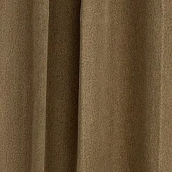 Gardiner - Mørklægningsgardin Galilea (mørkebrun)