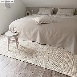 Uldtæppe - Lynmouth (cream)