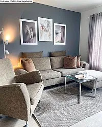 Uldtæppe - Otago (brun)