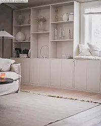 Uldtæppe - Layton (beige)