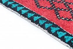 Marokkansk berber tæppe Boucherouite 370 x 170 cm
