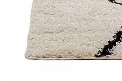 Runde tæpper - Marsa (sort/hvid)