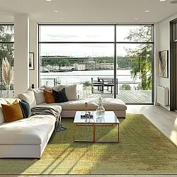 Wilton-tæppe - Albaida (grøn)