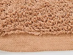 Runde tæpper - Alexa Natural Cotton Shaggy (terracotta)