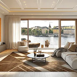Wilton-tæppe - Amasra (beige)