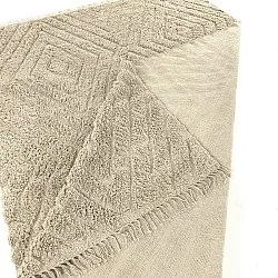 Ryatæpper - Amberley Natural Cotton Shaggy (beige)