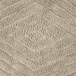 Runde tæpper - Amberley Natural Cotton Shaggy (beige)