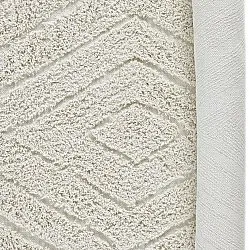 Ryatæpper - Amberley Natural Cotton Shaggy (off-white)