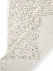 Ryatæpper - Amberley Natural Cotton Shaggy (off-white)