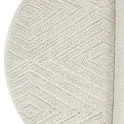 Runde tæpper - Amberley Natural Cotton Shaggy (off-white)