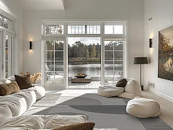 Wilton-tæppe - Antonia (grå)