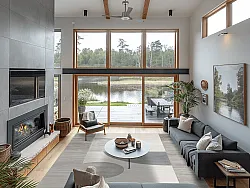 Wilton-tæppe - Antonia (grå)