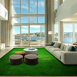 Wilton-tæppe - Anzio (grøn)