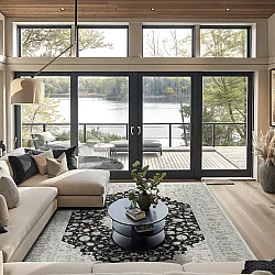 Wilton-tæppe - Arabella (sort)