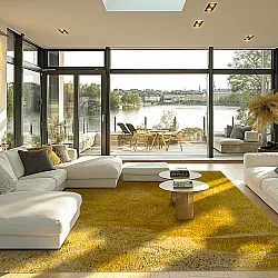 Wilton-tæppe - Arbus (guld)