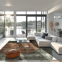 Wilton-tæppe - Barcelona (brun)