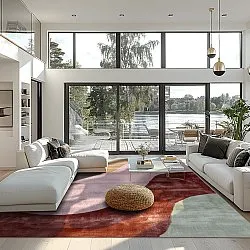 Wilton-tæppe - Barcelona (lyserød)