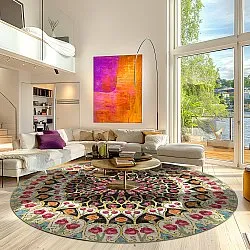 Rundt tæppe - Barete (multi)