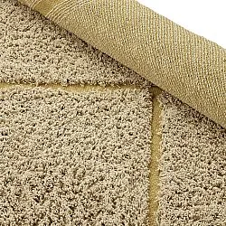 Ryatæpper - Bellevue Natural Cotton Shaggy (beige/brun)