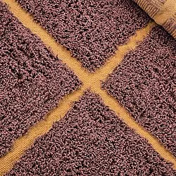 Runde tæpper - Bellevue Natural Cotton Shaggy (rød/orange)