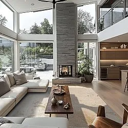 Wilton-tæppe - Bornos (grå/beige)