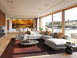 Wilton-tæppe - Bovera (rød)