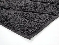 Ryatæpper - Brynn Natural Cotton Shaggy (sort)