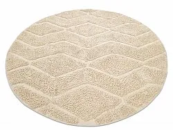 Runde tæpper - Brynn Natural Cotton Shaggy (beige)