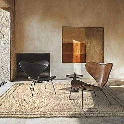 Ryatæpper - Cataya Natural Cotton Shaggy (beige/taupe)