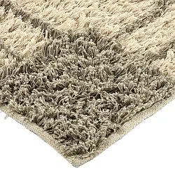 Ryatæpper - Cataya Natural Cotton Shaggy (beige/taupe)