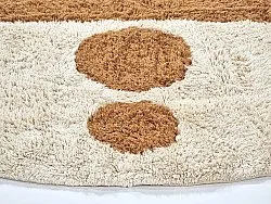 Runde tæpper - Cervia Natural Cotton Shaggy (beige)