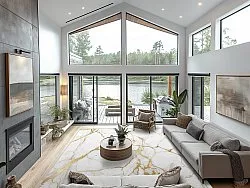 Wilton-tæppe - Cesina (stone/hvid/guld)