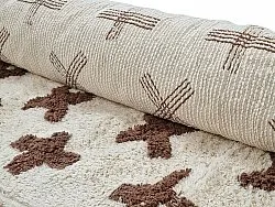 Runde tæpper - Chesley Natural Cotton Shaggy (beige)