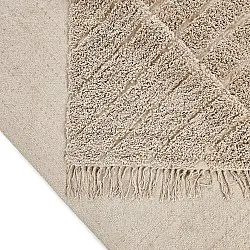 Ryatæpper - Conara Natural Cotton Shaggy (beige)