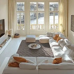 Ryatæpper - Conara Natural Cotton Shaggy (taupe)