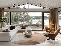 Rundt tæppe - Craon (multi)