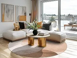 Rundt tæppe - Craon (multi)