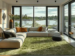 Wilton-tæppe - Denizli (grøn)