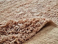 Ryatæpper - Ebba Natural Cotton Shaggy (brun)