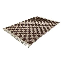 Ryatæpper - Elsey Natural Cotton Shaggy (beige/brun)