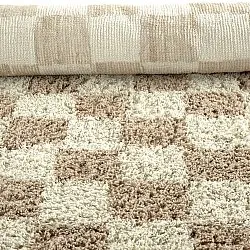 Ryatæpper - Elsey Natural Cotton Shaggy (fløde/sand)