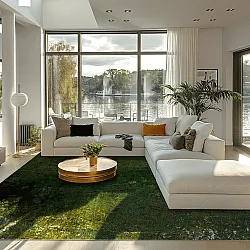 Wilton-tæppe - Estrada (grøn)