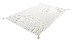 Ryatæpper - Everly Natural Cotton Shaggy (offwhite)